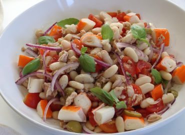 Receta Ensalada de Alubias Blancas