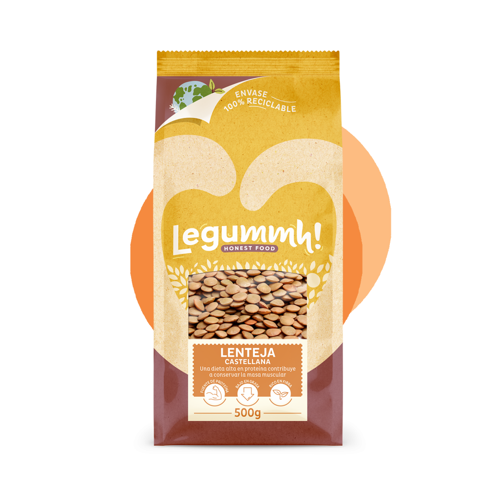 Envase Lenteja Castellana Legummh